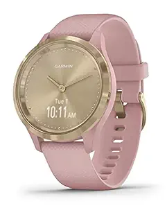 Garmin vivomove 3, Hybrid Smartwatch with Real Watch Hands and Hidden Touchscreen Display