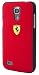 Produktbild Ferrari FESCHCS4MRE Schutzhülle für Samsung Galaxy S4 Mini I9190, Rot