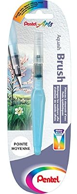 Pentel FRH pinceau à réserve d'eau contenance 10 ml poils synthétiques pointe moyenne