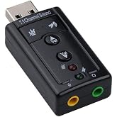 Lunatic Tkz Harici Usb 7.1 Kanal Usb 3.5 Mm Jack D&ouml;n&uuml;şt&uuml;c&uuml; Ses Kartı