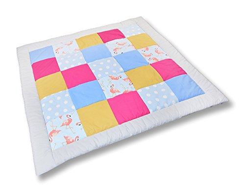 Krabbeldecke Patchworkdecke Spieldecke Decke (M030)