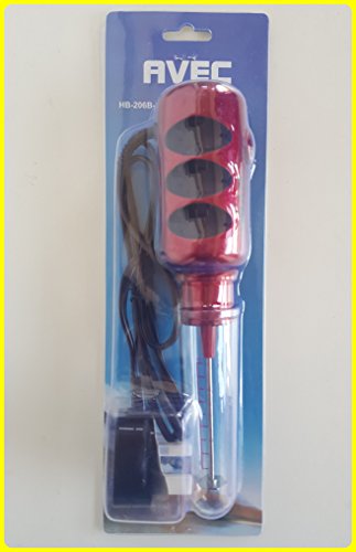 Griechisch Elektrischer Milchaufschäumer Milch Maker Shaker Mixer für Drink Frappe Nescafe Kaffee – Farbe rot – Extra Power of 25 W - 2