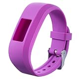 Vovotrade® ❤❤Für Garmin VivoFit Jr Junior Kinder Fitness Ersatz Sport Silikon Uhr Armband Strap Band (Lila)