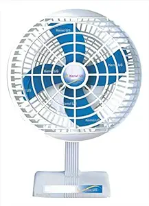 Kenvi US || Mini Table Fan || 9 Inch || 100% Copper Motor || 1 Year Warranty || Limited Edition || Model ? Sweety White || S-214