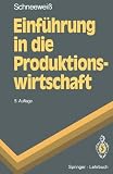 Image de Einführung in die Produktionswirtschaft (Springer-Lehrbuch)