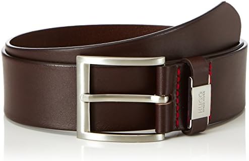 HUGO Men Men's C-Connio Belt, Brown (Dark Brown), 95 cm (Manufacturer Size: 95)