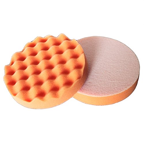 Preisvergleich Produktbild Blaufaust® Polierschwamm Polierscheibe Klett D:125 mm gewaffelt Medium