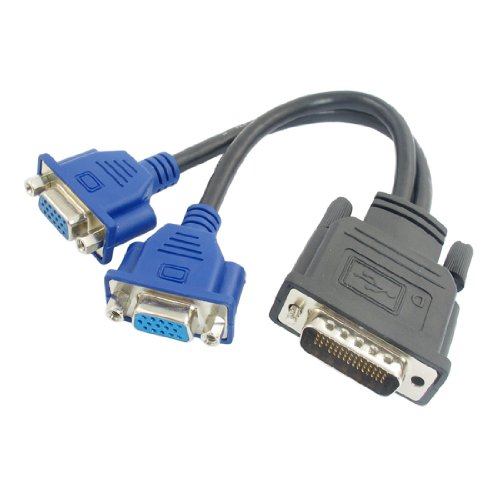 Sourcingmap Dual VGA 15 Pin Buchse Splitter Adapter Kabel