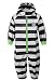 Racoon Baby Boys' Striped Raincoat Multicoloured Mehrfarbig (Pirate black PIR) 9-12 Months