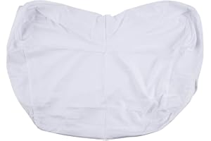 ‎MAXIMEX Maximex Ersatz Seitenschläferkissenbezug mit Reißverschluss, 100% Baumwolle, Waschmaschinengeeignet, Seitenschläferkissen Bezug, 52 x 0,5 x 40 cm