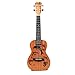 Produktbild Professionelle Dolphin Pattern Sopran Ukulele Uke Hawaii Gitarre Sapele 4 Saiten Holz Ukulele Musikinstrumente für Anfänger