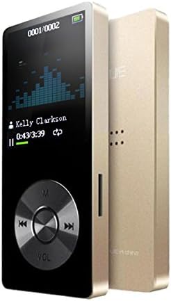 ChenFec Mini Metal MP3 Player 8GB Portable Lossless Sound with Speaker Support TF Card