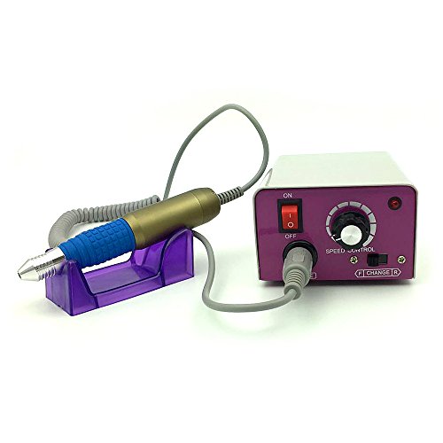 Betterhill Nagelfräser Profi Maniküre und Pediküre Set Fräser für Gelnägel Nagelset Elektrisch 36 Bits + 56 Schleifhülsen EU Stecker - 4