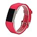 Produktbild für Fitbit Charge 2,Hunpta Neue Mode Sport Silikon Armband Strap Band (Hot Pink)
