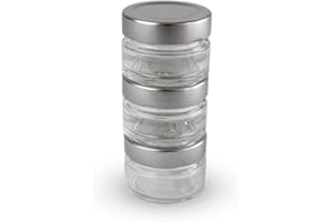 PEUGEOT - Fioles Epices - 3 Réservoirs Vides En Verre + Feutre Effaçable Blanc - Pour Moulin À Poivre Maestro - Passe Au Lave Vaisselle