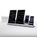 Produktbild udoq 550 Apple USB Ladestation/Docking Station/Schiene für 4 Apple Mobilgeräte L Kabeln, beliebig erweiterbar für weitere Smartphones, Tablets, iPods, Powerbanks etc.