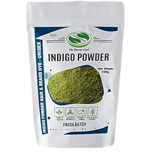 The Henna Guys Indigo Powder For Hair Color 500 Grams / 0.5 Kg