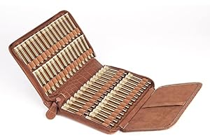 offro Taschenapotheke für 60 Gläser bis 1,5g Kunstleder braun