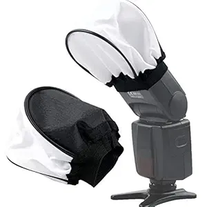 Digicare Universal Soft Mini Flash Reflector Bounce Diffuser Cap for on or Off Camera , Canon, Nikon , , simpex, digitek