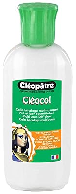 Cleopatre Cléopâtre - LCC2-100X - Cléocol - Colle Blanche tous supports poreux avec Embout biberon - Flacon 100 g