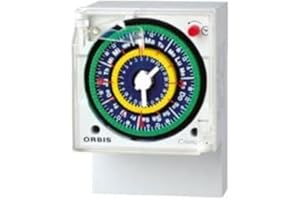 Orbis Crono D OB050523 - Temporizador analógico, 230 Vac, 50-60 Hz