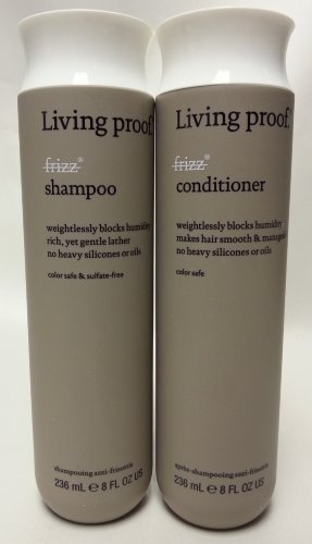 Living Proof No Frizz Shampoo & Conditioner 8 oz by Living Proof