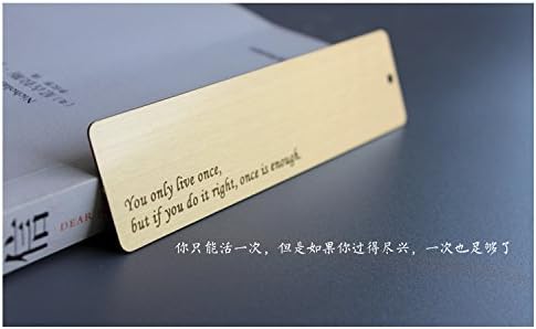 NING234 Chinese style/brass/bookmark/metal/stationery/gift/cutout/birthday gift, 40-English