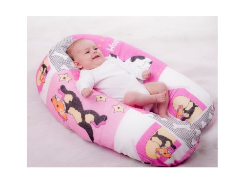 Natalia Spzoo 102006H Stillkissen / Lagerungskissen Baumwolle 006-HCS Sondergrößen, 78 x 38 x 24 cm - 6