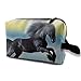 Produktbild Reisemake-up Kosmetiktasche Bürstentasche Chinese Horse Organizer Carry Case