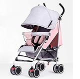 ★ Einfach zu bedienen: Mit einhändigen, zusammenklappbaren Geländefahrzeugen hat Ihr Baby Spaß beim Reisen oder Gehen. Es kann unabhängig voneinander existieren, sodass Sie sich in kürzerer Zeit um Ihr Baby kümmern können.