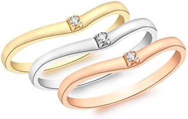 jouailla – Tricolour 375/1000 Gold Ring and Diamond (0.03 Carat