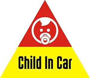 isee360 Baby On Board,Reflective Background Yellow,Child,Windows, Car Sticker