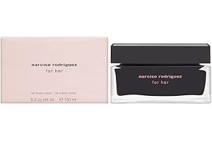 Narciso Rodriguez For Her femme/woman, Bodycream 150 ml, 1er Pack (1 x 150 ml) Bulgarische Rose, Pfingstrose