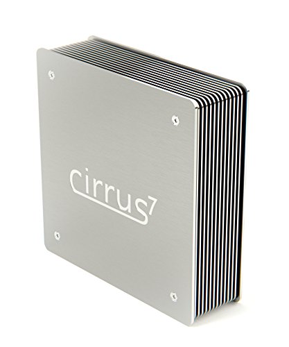 cirrus7 nimbus v2 – lautloser, lüfterloser mini-PC – passiv gekühlt – Intel Celeron G3930T (35W TDP), 2.7GHz – 8GB DDR4 RAM – 120GB SSD – Ubuntu Desktop 16.04 LTS - 4