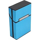 Blue Vessel Neue blaue Aluminiummetall Tabak-Zigaretten-Taschen-Speicher-Zigarre-Kasten-Kasten-Halter