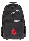 Vortasche mit Reißverschluß, Skater Deck Pack an der Front, Ösen am Oberteil (für Sportbeutel oder Trinkflaschen mit Karabineranhänger)