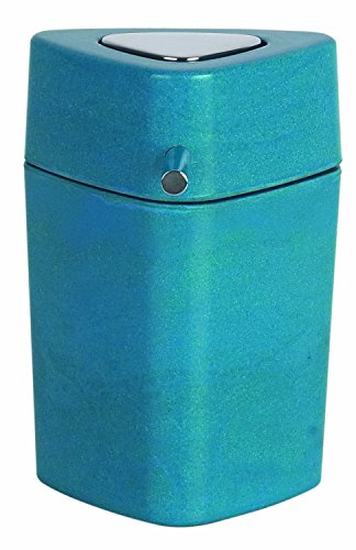 Spirella Trix Eco Badset Badezimmer Sortiment Acqua Blau 5-Teilig Eco Friendly + Kostenloser Zahnbecher Extra !! - 4