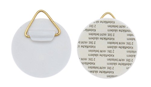 Glorex 6 1716 700 - Supporto per Piatto da Parete, Autoadesivo, ca. 40 mm, 4 Pezzi