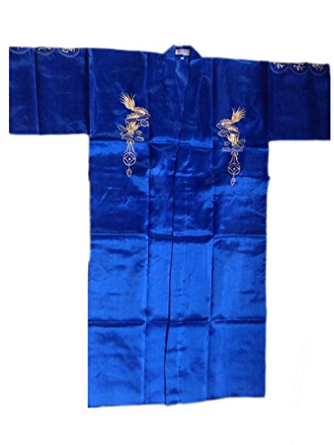 JTC Herren Nachtwäsche Bademäntel Nachthemd Kimono Morgenmantel