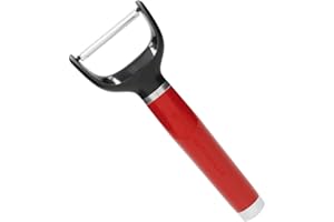 KitchenAid Obieraczka do Warzyw i Owoców, Kształt Litery "Y", Stal Nierdzewna - Kolor Empire Red