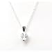 Produktbild 925er Sterling Silber Kette mit Zirkonia Herz Anhänger 46 cm von der Olivia Collection Cl1347 - 4155247010