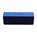 Produktbild WENDYRAY Tragbare Bluetooth-Lautsprecher Retikulierte Design Mini V 4.2 Drahtlose Lautsprecher HiFi Bass Outdoor Handsfree Stereo Subwoofer TF FM,Blue