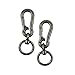 Produktbild Sharplace 2 Stk. Karabinerhaken Schwenkkarabiner Schlüsselanhänger Karabiner Metall Haken -Bronze Farbe