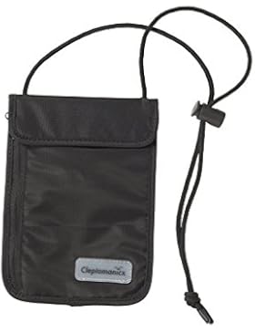 Clepto Bag Neck Mini Pouch Black