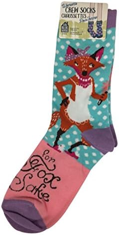 Little Blue House 'For Fox Sake' Women's Crew Socks