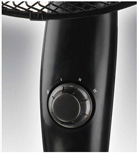 Honeywell HS-216E Oszillierender Standventilator in schwarz/silber - 5