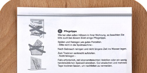 Frühstücksbrettchen / Frühstücksbrett mit Gravur für die Oma als Geschenk – aus Holz – Geschenkidee ideal zum Geburtstag oder zu Weihnachten - 3