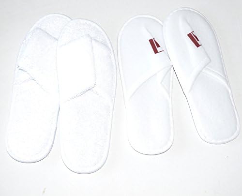 HOTEL SLIPPERS/SHOWER FLIPFLOPS(WHITE),one size slippers fits most .Perfect for spas,home or travelling