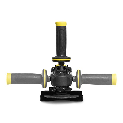 TROTEC Winkelschleifer PAGS 10-125 inkl. Koffer mit 125 mm Trennscheibe, Zusatzhandgriff (3 Positionen variabel montierbar), 1.200 Watt, konstante Drehzahl bis max. 12.000/min - 4