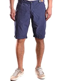 Franklin & Marshall Hombre MCBI127002O Azul Algodon Shorts
